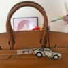 White Porsche Bag Charm